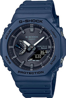Японские наручные мужские часы Casio GA-B2100-2A. Коллекция G-Shock