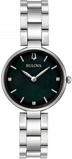 Японские наручные женские часы Bulova 96P204. Коллекция Diamonds