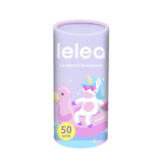 Салфетки бумажные LELEA Unicorn 50 шт