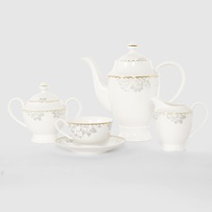 Сервиз чайный Macbeth bone porcelain Flavor 15 предметов на 6 персон