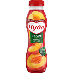 Йогурт фруктовый Чудо Персик-Абрикос 1,9%, 260 г