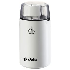 Кофемолка Delta, DL-087К, 250 Вт, 60 г, белая Дельта