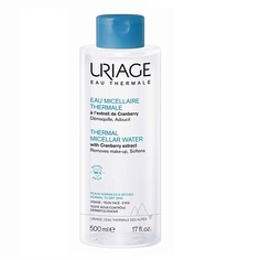 Средства для снятия макияжа URIAGE Очищающая мицеллярная вода для нормальной и сухой кожи лица и контура глаз 500