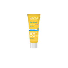 Солнцезащитный крем для лица и тела URIAGE Барьесан SPF 50+ тональный крем золотистый 50.0