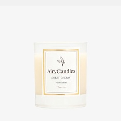 AIRYCANDLES Свеча ароматическая SWEET CHERRY с деревянным фитилем 190