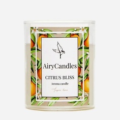 AIRYCANDLES Свеча ароматическая CITRUS BLISS с деревянным фитилем 190