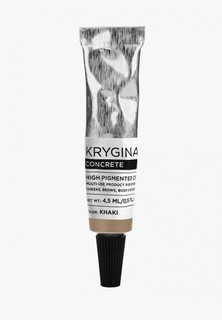 Пигмент для макияжа Krygina Cosmetics кремовый, тон - Khaki, Помада\Тени\Подводка\макияж Бровей\Контуринг, Concrete, 4.5 мл