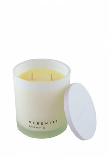 Свеча ароматическая Aroma Doma Serenity "Груша и инжир" 8,8х8,8х10 см