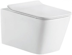 Подвесной безободковый унитаз с сиденьем микролифт Hansman Keramik Kvadro YHI0003 Good Door