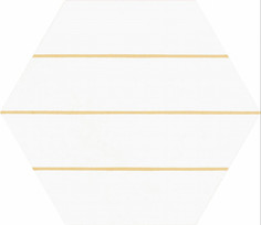 Керамогранит Codicer Hex. Porto Savona Yellow 25x22