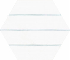 Керамогранит Codicer Hex. Porto Savona Aqua 25x22