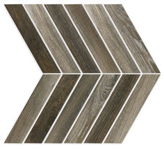 Керамогранит Monopole Ceramica Arrow Dark 8х40 Шеврон