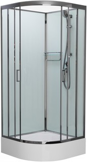 Душевая кабина 90x90x215 см Frank F409/1 Brilliant 176009 прозрачное
