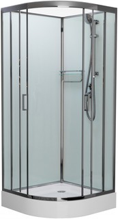Душевая кабина 90x90x215 см Frank F409 Brilliant 156009 прозрачное