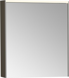 Зеркальный шкаф 62х69,5 см антрацит глянец L Vitra Mirrors 66909