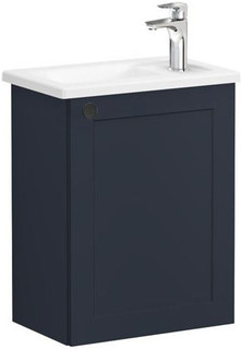 Тумба с раковиной темно-синий матовый 45 см R Vitra Root Classic 68615