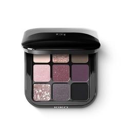 Тени GLAMOUR MULTI FINISH EYESHADOW PALETTE/ГЛАМУРНАЯ ПАЛИТРА ТЕНЕЙ С РАЗЛИЧНЫМИ ФИНИШАМИ Kiko