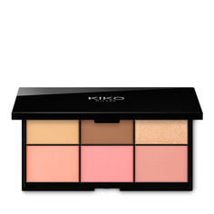 Румяна SMART ESSENTIAL FACE PALETTE/УМНАЯ НЕЗАМЕНИМАЯ ПАЛИТРА ДЛЯ ЛИЦА Kiko Milano
