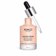 Жидкая основа LIQUID SKIN SECOND SKIN FOUNDATION/ЖИДКАЯ ТОНАЛЬНАЯ ОСНОВА С ЭФФЕКТОМ ВТОРОЙ КОЖИ Kiko