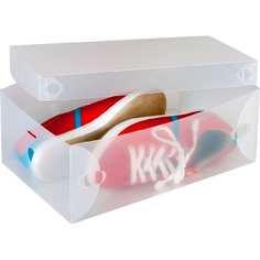 Пластиковые коробка для хранения обуви Tatkraft