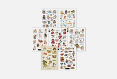 Набор стикеров Remarklee