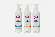 Набор профессиональной косметики для ухода за шерстью собак Proanimal