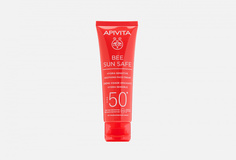 Солнцезащитный успокаивающий крем для лица SPF50+ Apivita