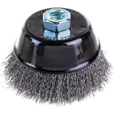 Чашечная гофрированная щетка для ушм D.BOR