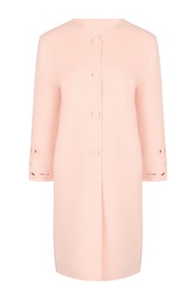 Пальто без воротника ERMANNO SCERVINO