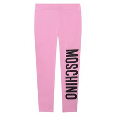 Хлопковые леггинсы Moschino
