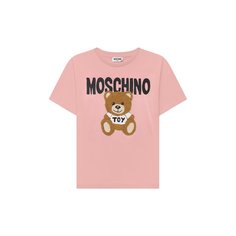 Хлопковая футболка Moschino