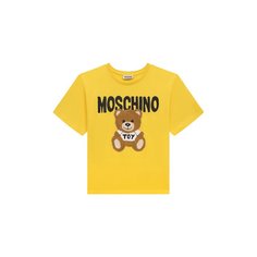 Хлопковая футболка Moschino