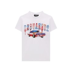 Хлопковая футболка Dsquared2