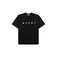 Хлопковая футболка Marni