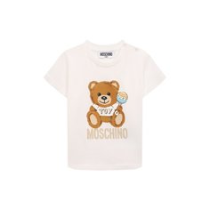 Хлопковая футболка Moschino