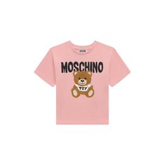 Хлопковая футболка Moschino