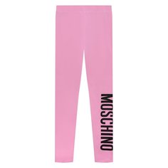 Хлопковые леггинсы Moschino