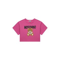 Укороченная футболка Moschino