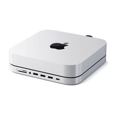 Док-станция Satechi Aluminum Stand Hub для Mac Mini with SSD Enclosure, Type-C, 7 в 1, серебристый