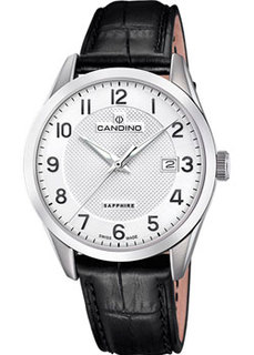 Швейцарские наручные мужские часы Candino C4710.A. Коллекция Couple