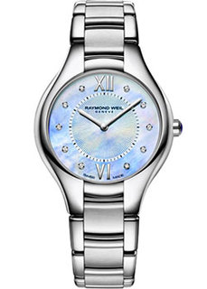 Швейцарские наручные женские часы Raymond weil 5132-ST-00955. Коллекция Noemia