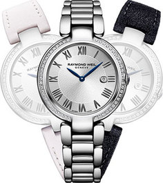 Швейцарские наручные женские часы Raymond weil 1600-STS-RE659. Коллекция Shine