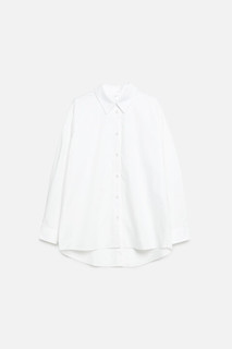 Рубашка oversize хлопковая с разрезом на спине Befree