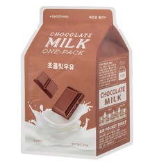 Маска для лица APIEU Шоколад с молочными протеинами 21 г A'pieu