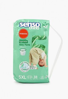 Подгузники-трусики Senso Baby SENSITIVE размер XL, 12-25 кг., 38 шт. в упаковке