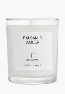 Свеча ароматическая Лаб Фрагранс "Balsamic amber" 180 г