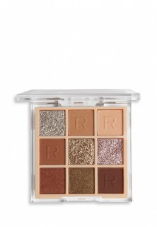 Палетка для глаз Revolution Ultimate Lights Shadow Palette Feathered Nude, 8,1 г