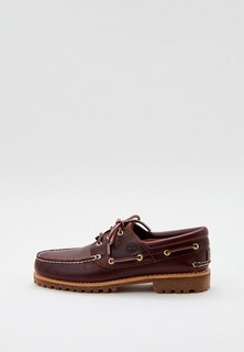Топсайдеры Timberland Authentics 3 Eye Classic Lug BURGUNDY
