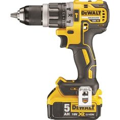 Аккумуляторная дрель-шуруповерт DEWALT DCD796P2 ударная