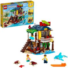 Конструктор LEGO Creator "Пляжный домик серферов" 31118